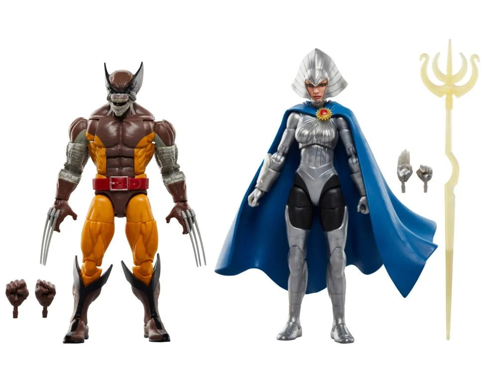 Wolverine 50th Anniversary Marvel Legends Wolverine and Lilandra Neramani Two-Pack