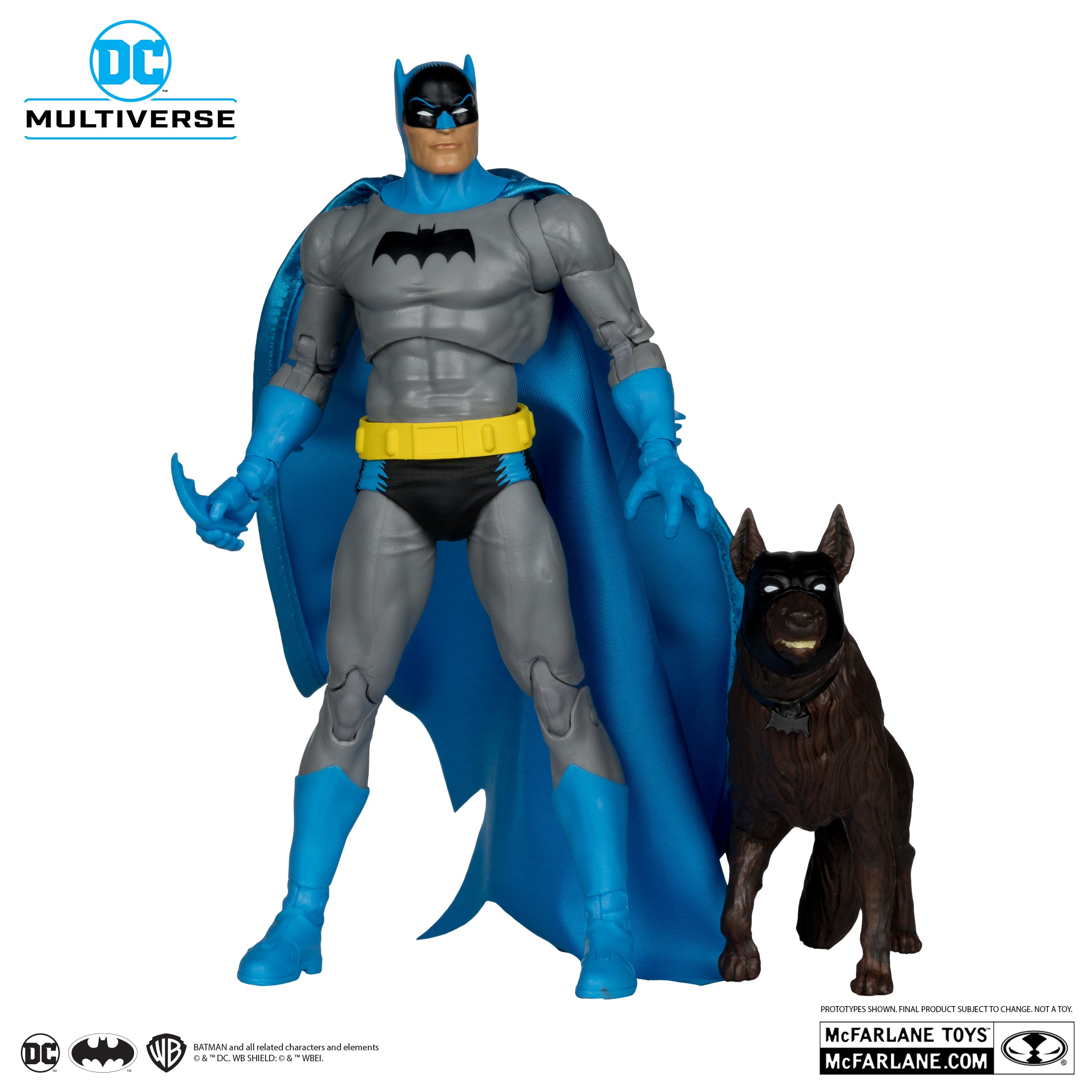 Batman & Ace the Bat-Hound Silver Age DC Multiverse McFarlane