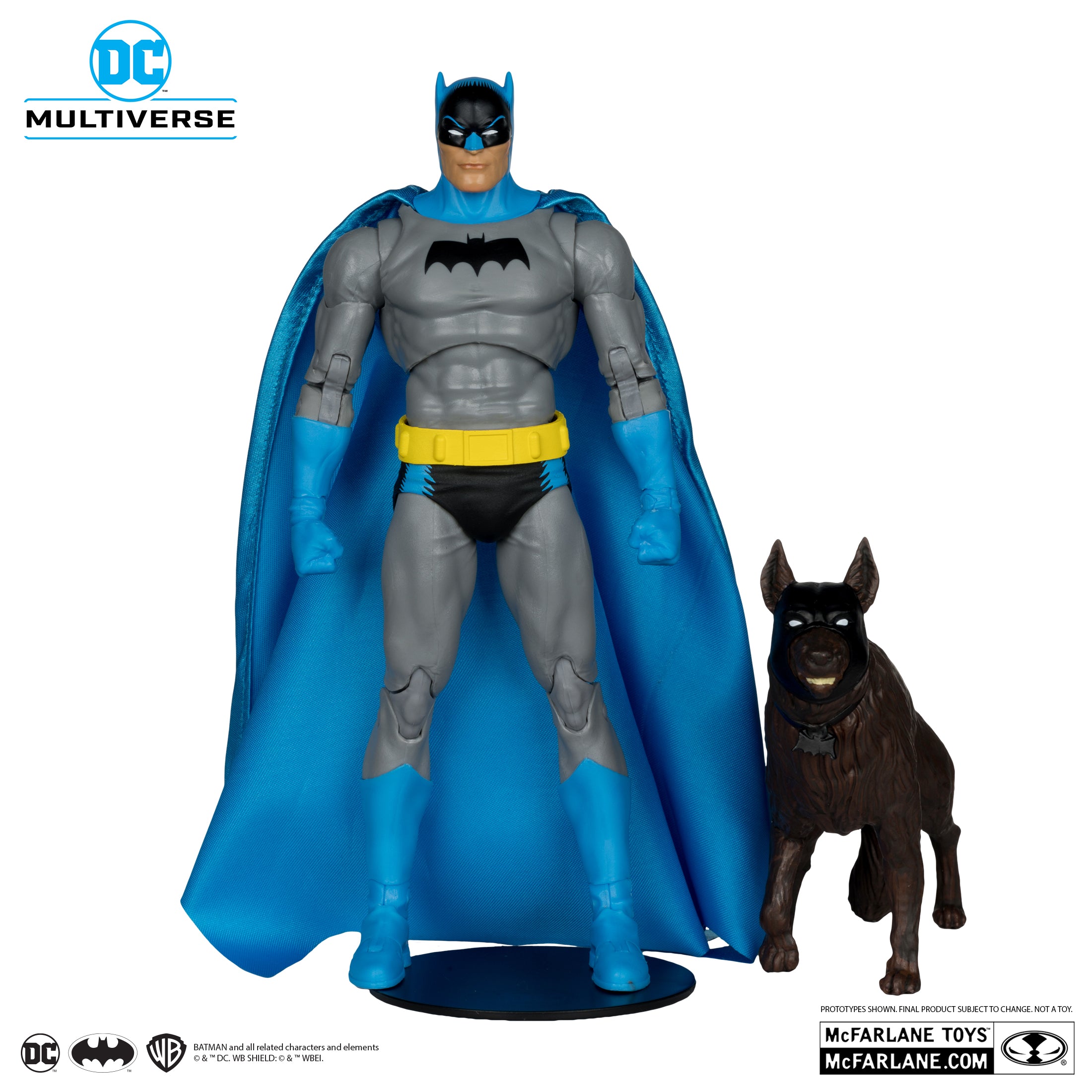 Batman & Ace the Bat-Hound Silver Age DC Multiverse McFarlane