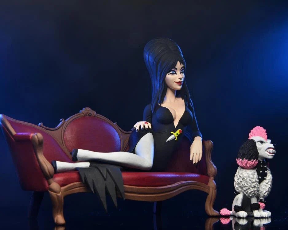 Elvira, Mistress of the Dark - Toony Terrors Elvira on Couch