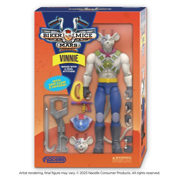 Vinnie Figure Biker Mice From Mars