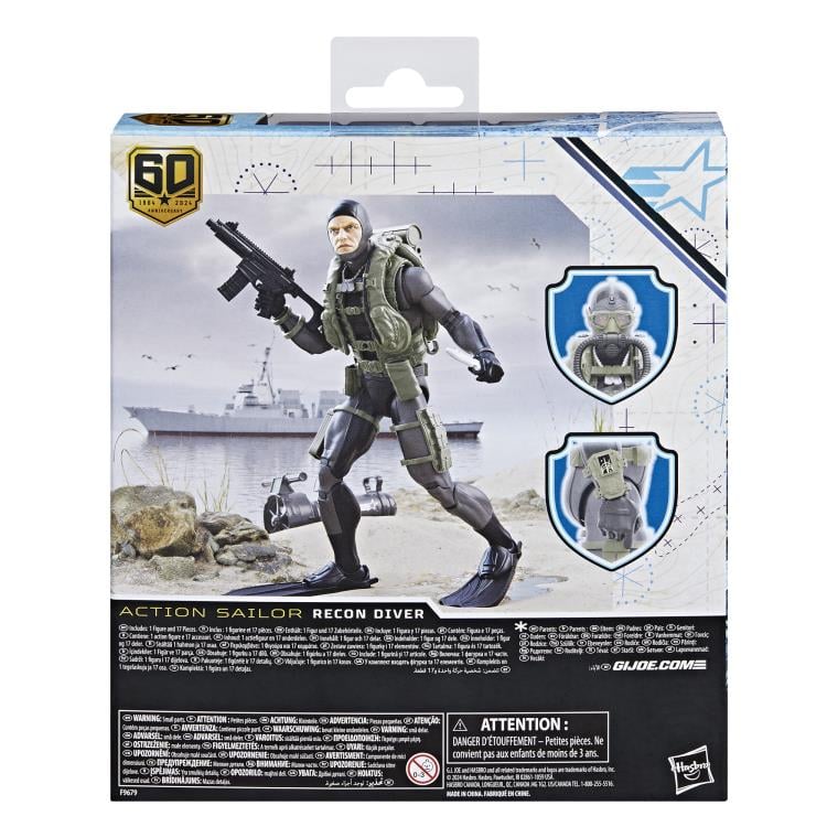 G.I. Joe 60th Anniversary - Classified Series Action Sailor (Recon Diver)