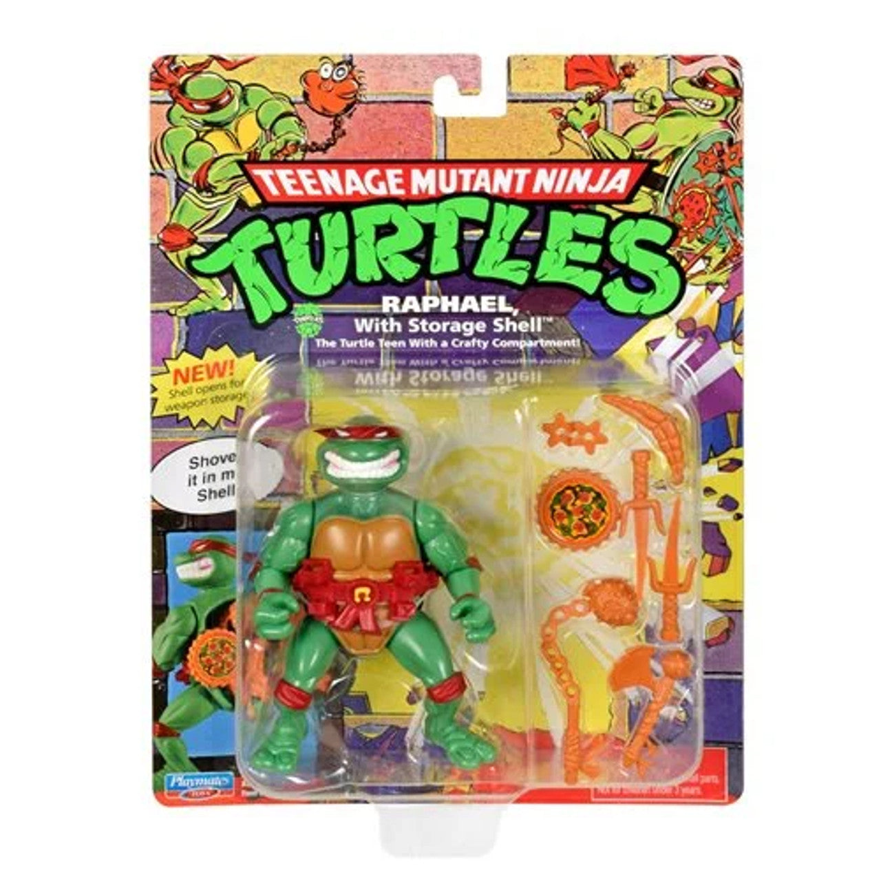 Teenage Mutant Ninja Turtles - Classic Storage Shell (4 Pack) - Action Figures