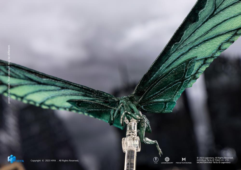 Godzilla: King of the Monsters - Mothra (Emerald Titan) PX Previews Exclusive Action Figure