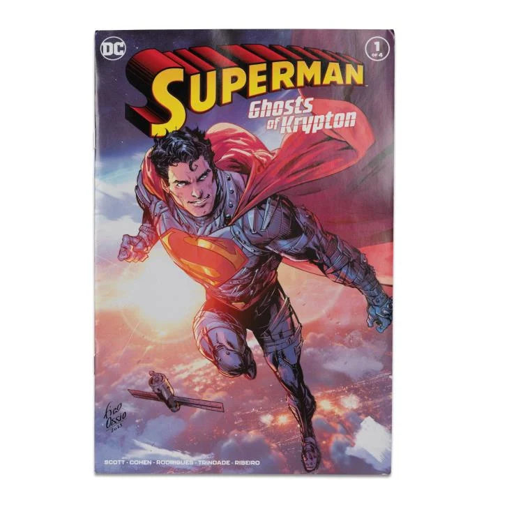 Superman: Ghosts of Krypton Page Punchers - Superman Figure with Comic