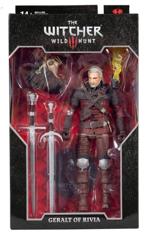 Mcfarlane The Witcher 3: Wild Hunt Geralt of Rivia (Wolf Armor) Action Figure