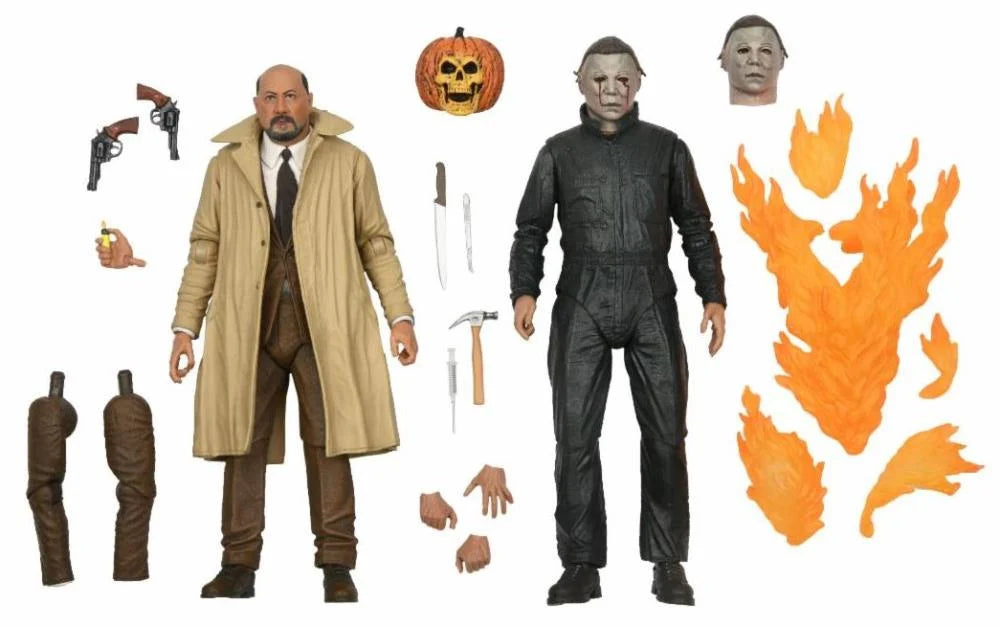 Halloween 2 Ultimate - Michael Myers & Dr. Loomis Two-Pack