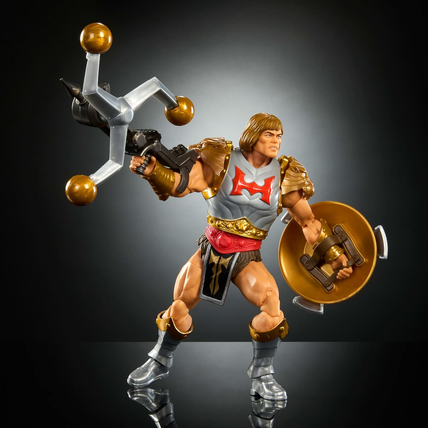 New Eternia Flying Fists He-Man Figure Masters of the Universe Masterverse Mattel