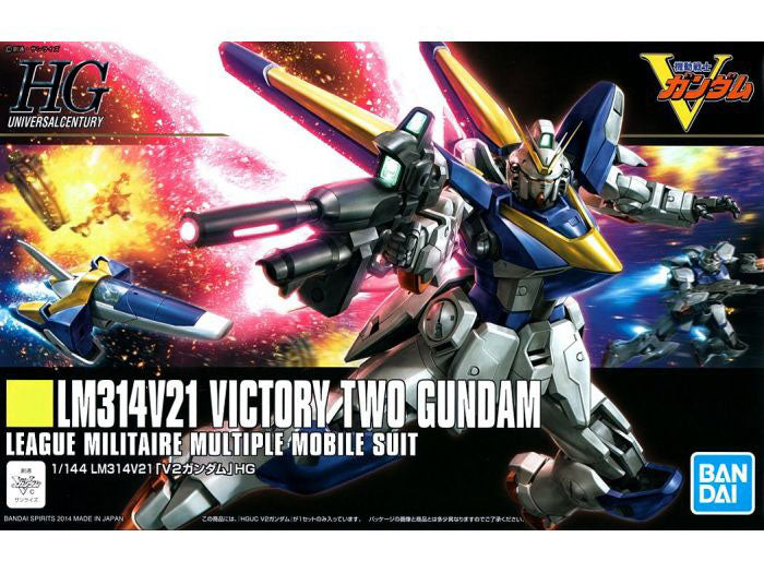 Mobile Suit Victory Gundam - HGUC LM314V21 Victory 2 Gundam 1/144 Scale  Model Kit | Jay's CD and Hobby