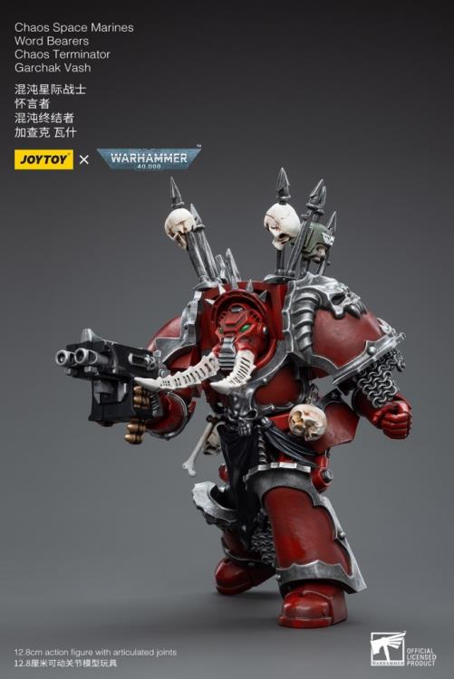 Warhammer 40k - Chaos Space Marines Word Bearers Chaos Terminator Garchak Vash 1/18