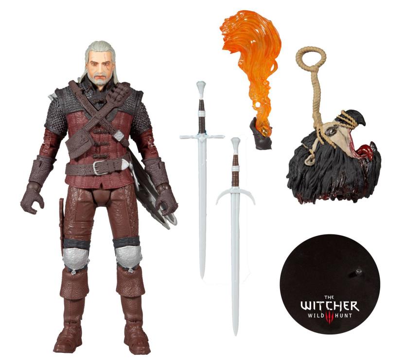 Mcfarlane The Witcher 3: Wild Hunt Geralt of Rivia (Wolf Armor) Action Figure