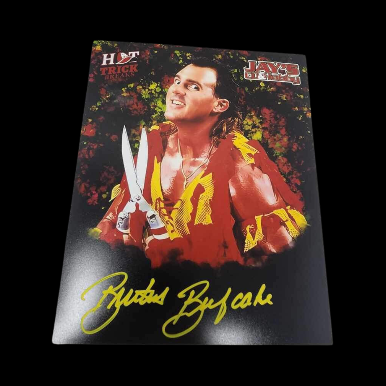 Brutus Beefcake Signed 8x10 Version B Jays Cd And Hobby