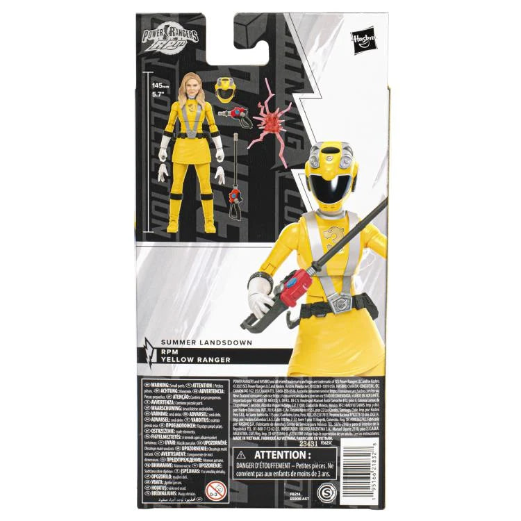 Power Rangers RPM Lightning Collection Yellow Ranger