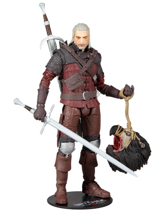 Mcfarlane The Witcher 3: Wild Hunt Geralt of Rivia (Wolf Armor) Action Figure