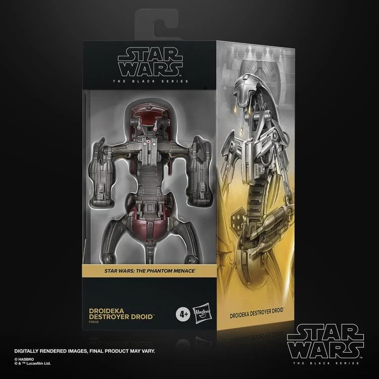 Star Wars The Black Series - Deluxe Droideka Destroyer Droid (The Phantom Menace)