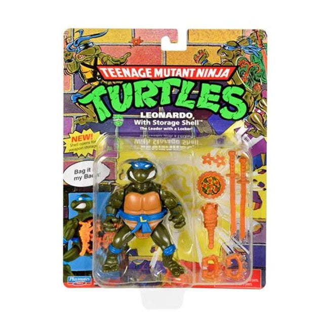 Teenage Mutant Ninja Turtles - Classic Storage Shell (4 Pack) - Action Figures