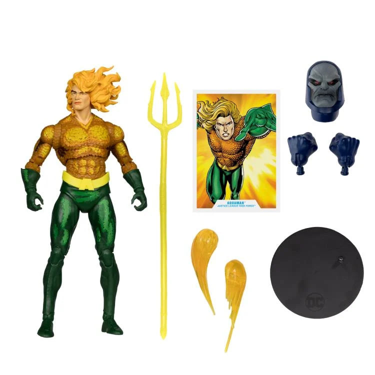 Aquaman Justice League Task Force DC Multiverse Action Figure (Collect to Build: Darkseid)