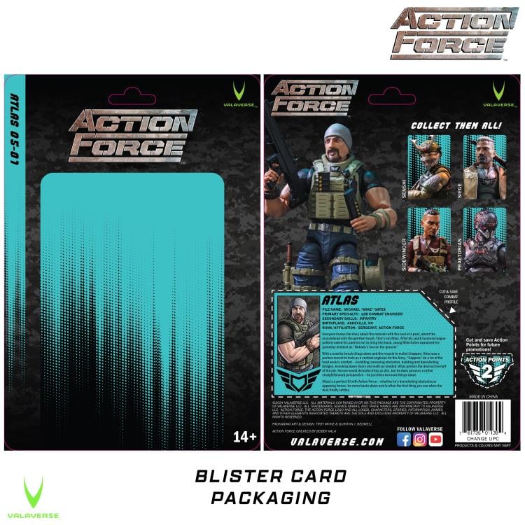 Atlas - Action Force (Series 5) 1/12 Scale Action Figure