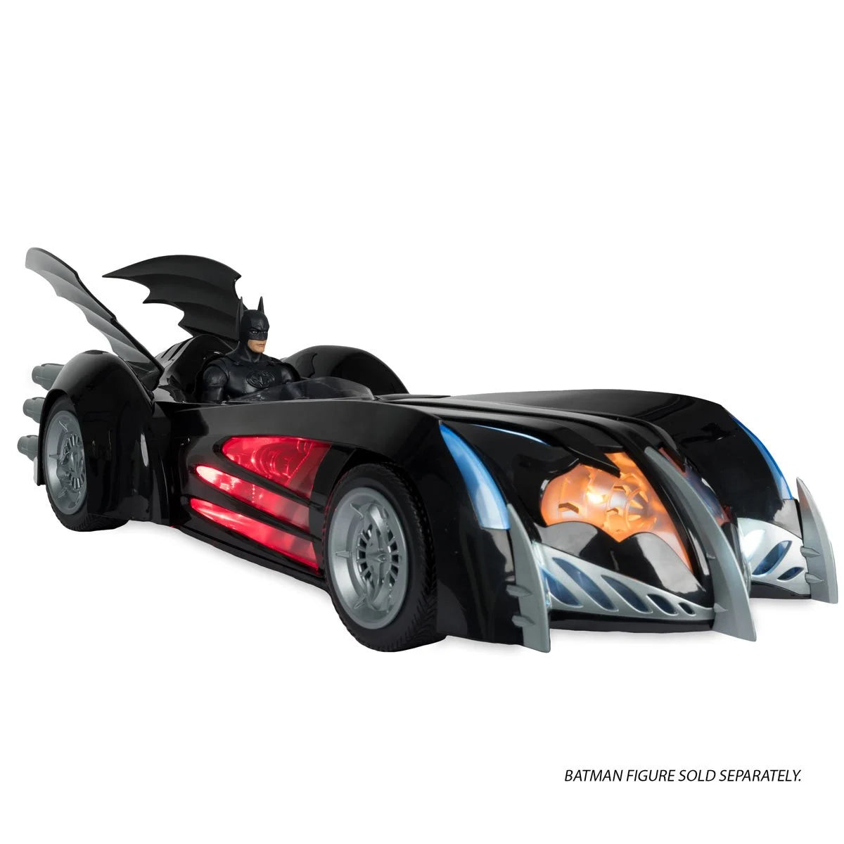 Batman & Robin DC Multiverse Batmobile (With Lights And Sound)