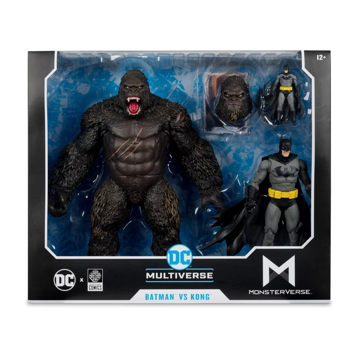 Batman vs. Kong - Justice League vs. Godzilla vs. Kong DC Multiverse Action Figure Two-Pack