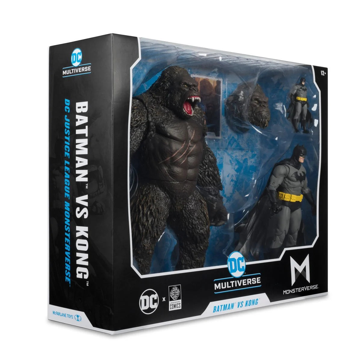 Batman vs. Kong - Justice League vs. Godzilla vs. Kong DC Multiverse Action Figure Two-Pack