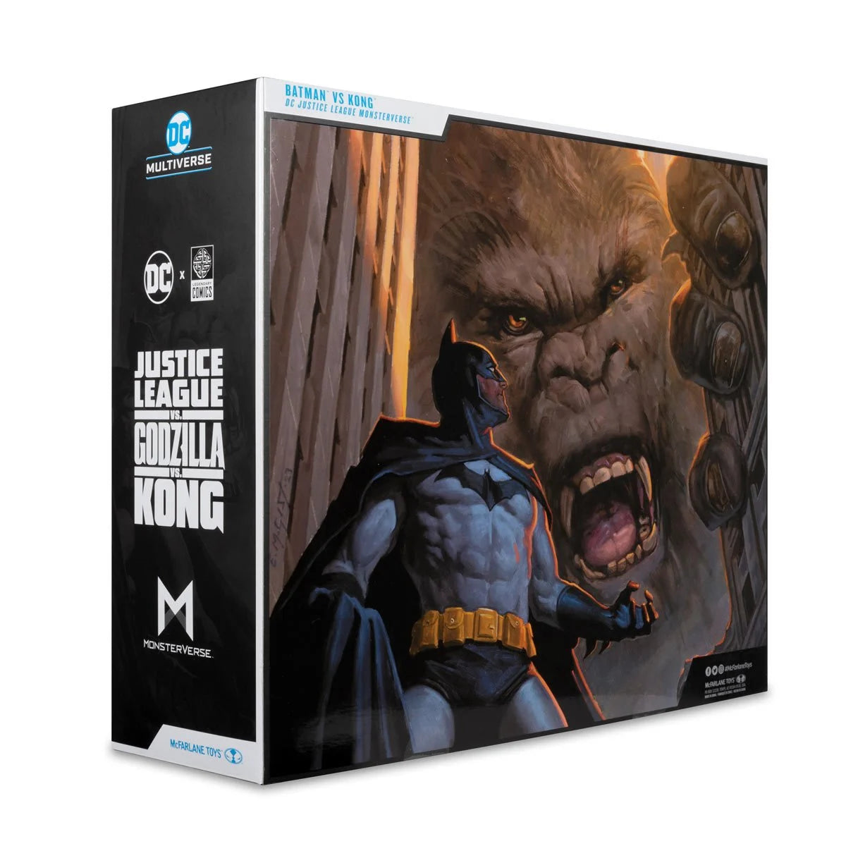 Batman vs. Kong - Justice League vs. Godzilla vs. Kong DC Multiverse Action Figure Two-Pack