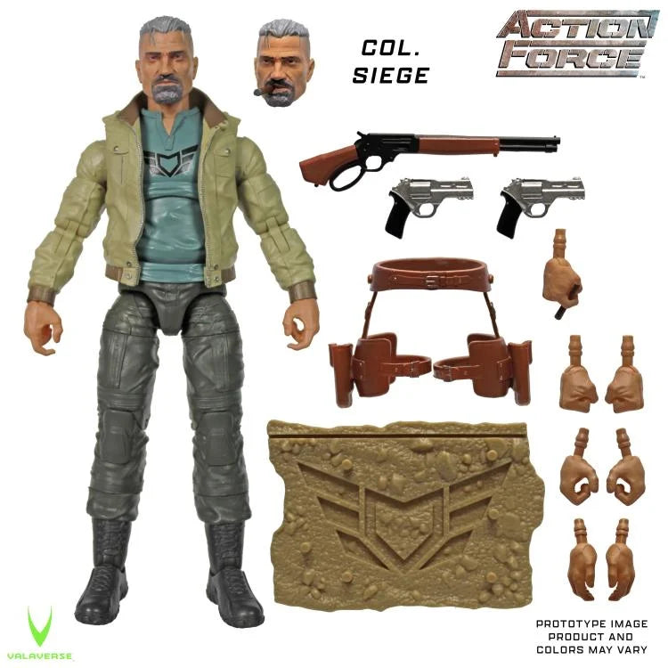 Col. Siege - Action Force (Series 5) 1/12 Scale Action Figure