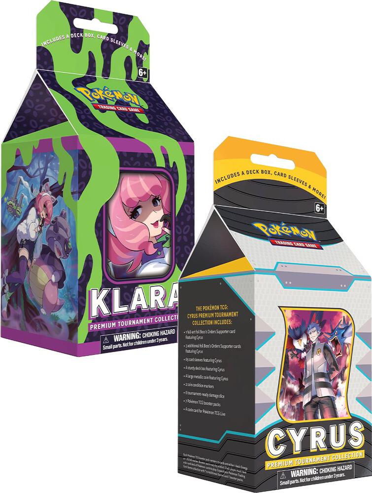 Pokemon TCG: Cyrus/Klara Premium Tournament Collection Box (Set of 2)