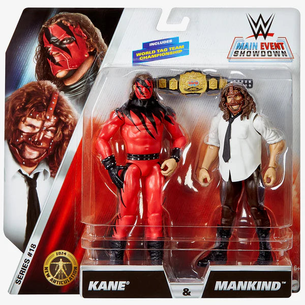 WWE Main Event Series - Kane and Mankind 2 Pack