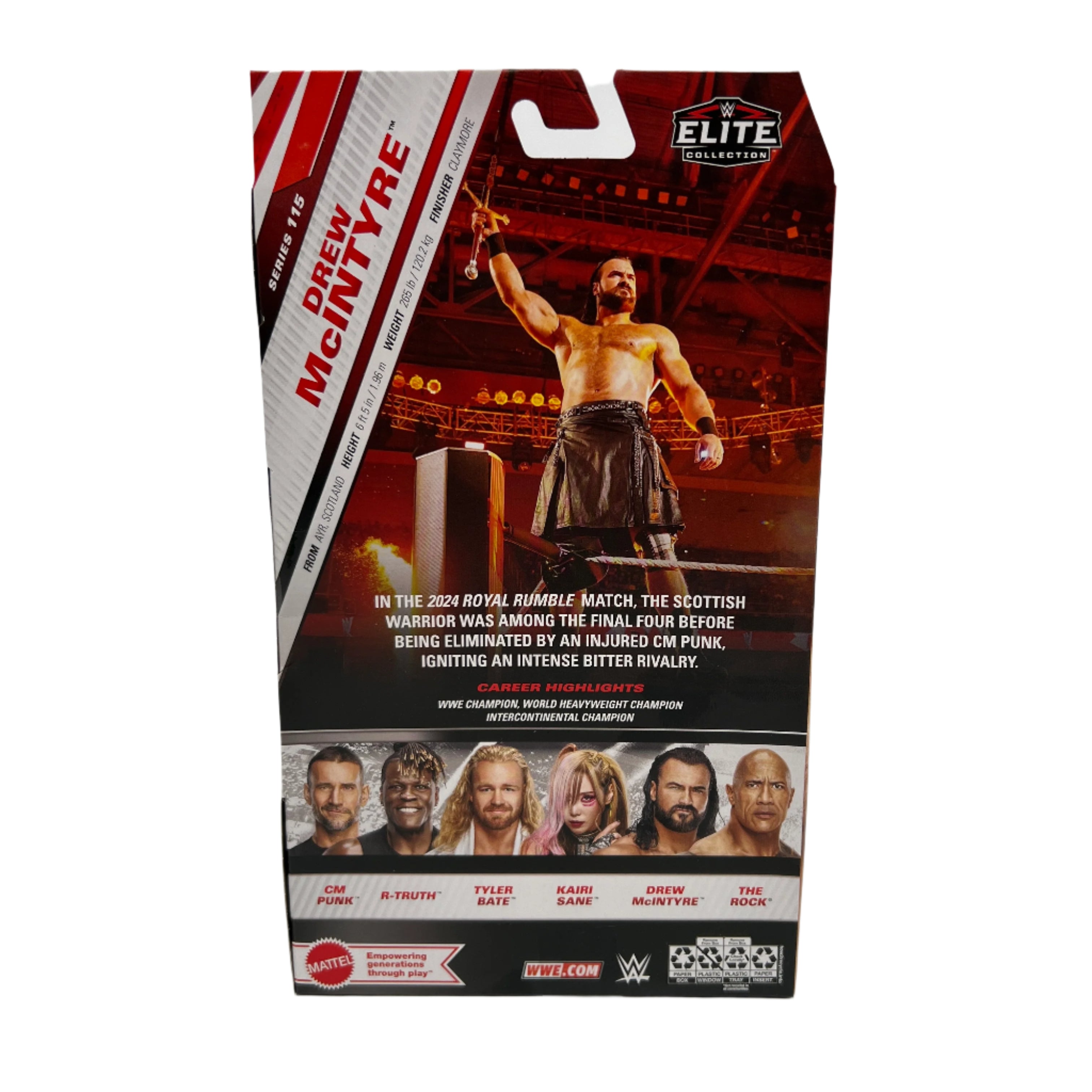 Drew McIntyre (Chase Variant) WWE Elite Collection Series 115 Action Figure