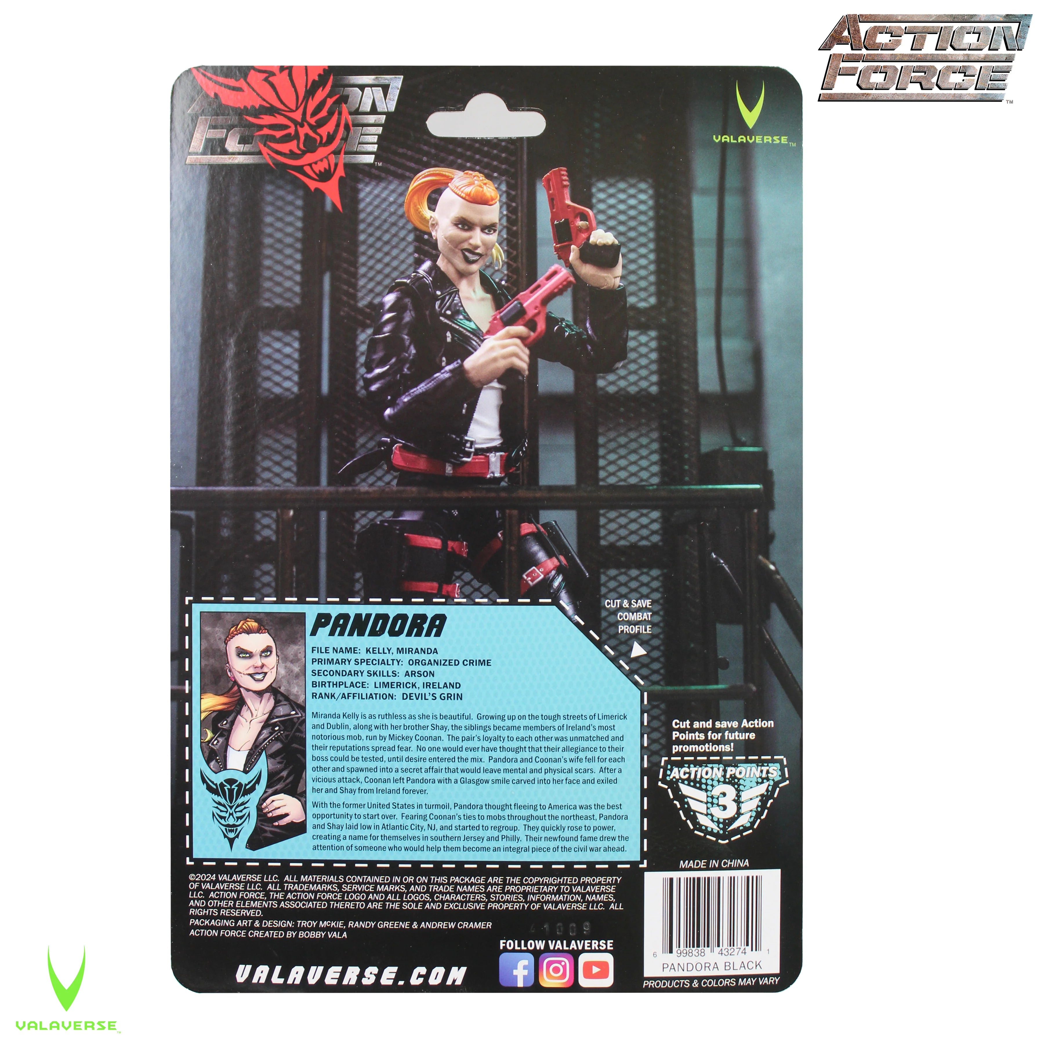 Pandora (Exclusive Version) Action Force 1/12 Scale Action Figure