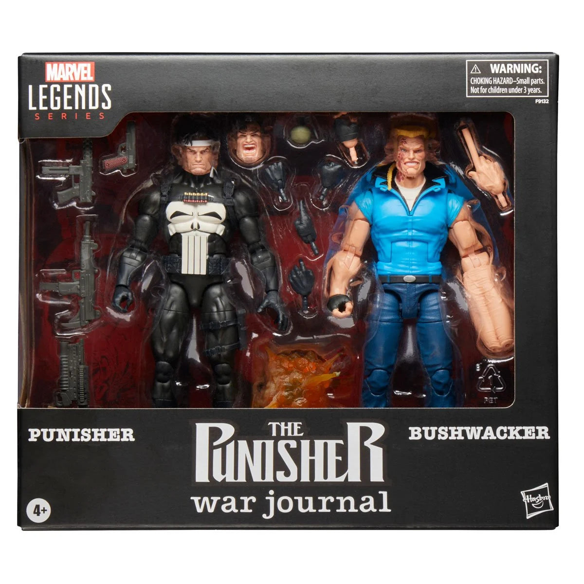 The Punisher and Bushwacker (War Journal) - Marvel Legends Series Action Figures