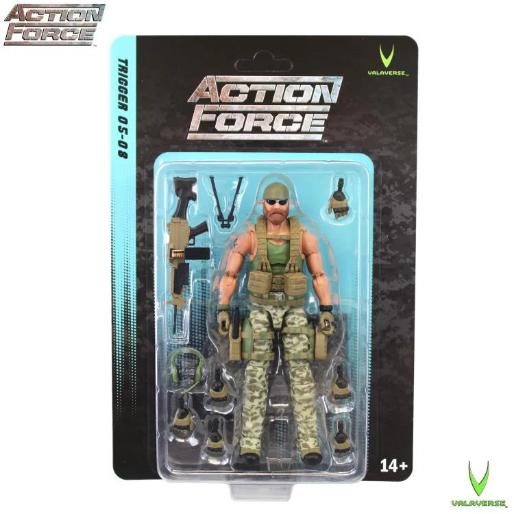 Trigger (Reissue) - Action Force Trigger 1/12 Scale Action Figure