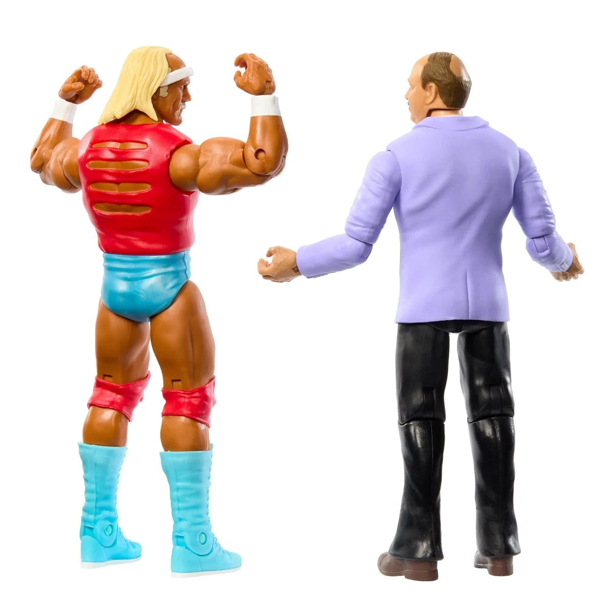 WWE Main Event Showdown Series 19 Hulk Hogan & Mean Gene Okerlund Action Figure Two-Pack