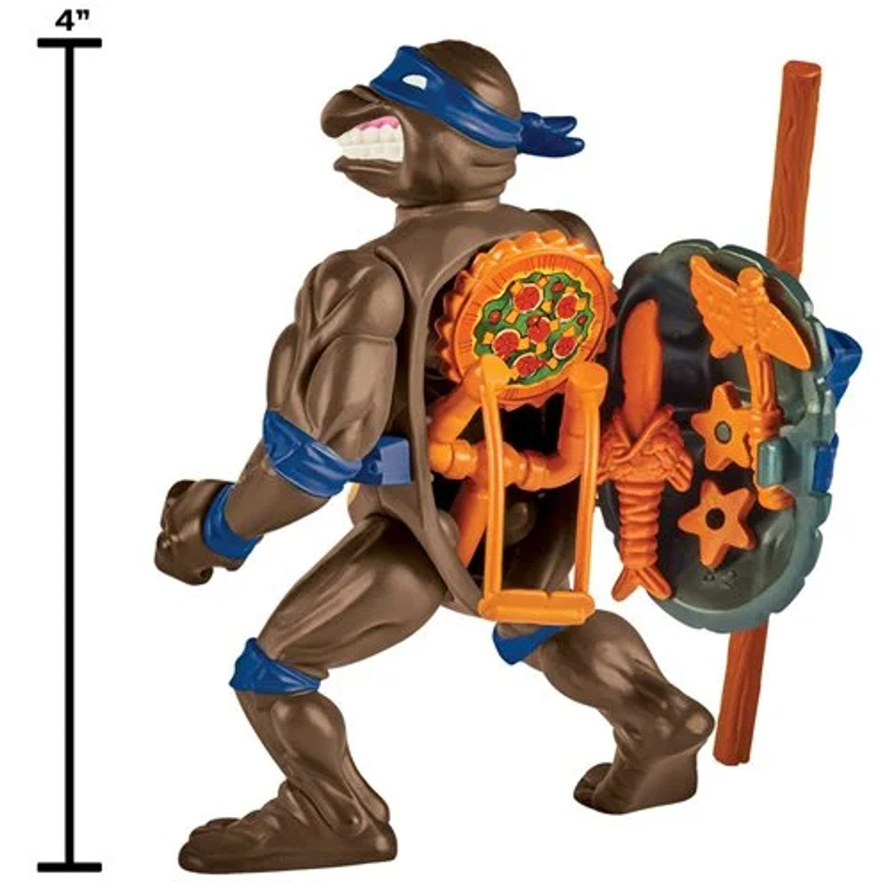 Teenage Mutant Ninja Turtles - Classic Storage Shell (4 Pack) - Action Figures