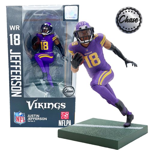 NFL Series 3 - Minnesota Vikings Justin Jefferson Action Figure