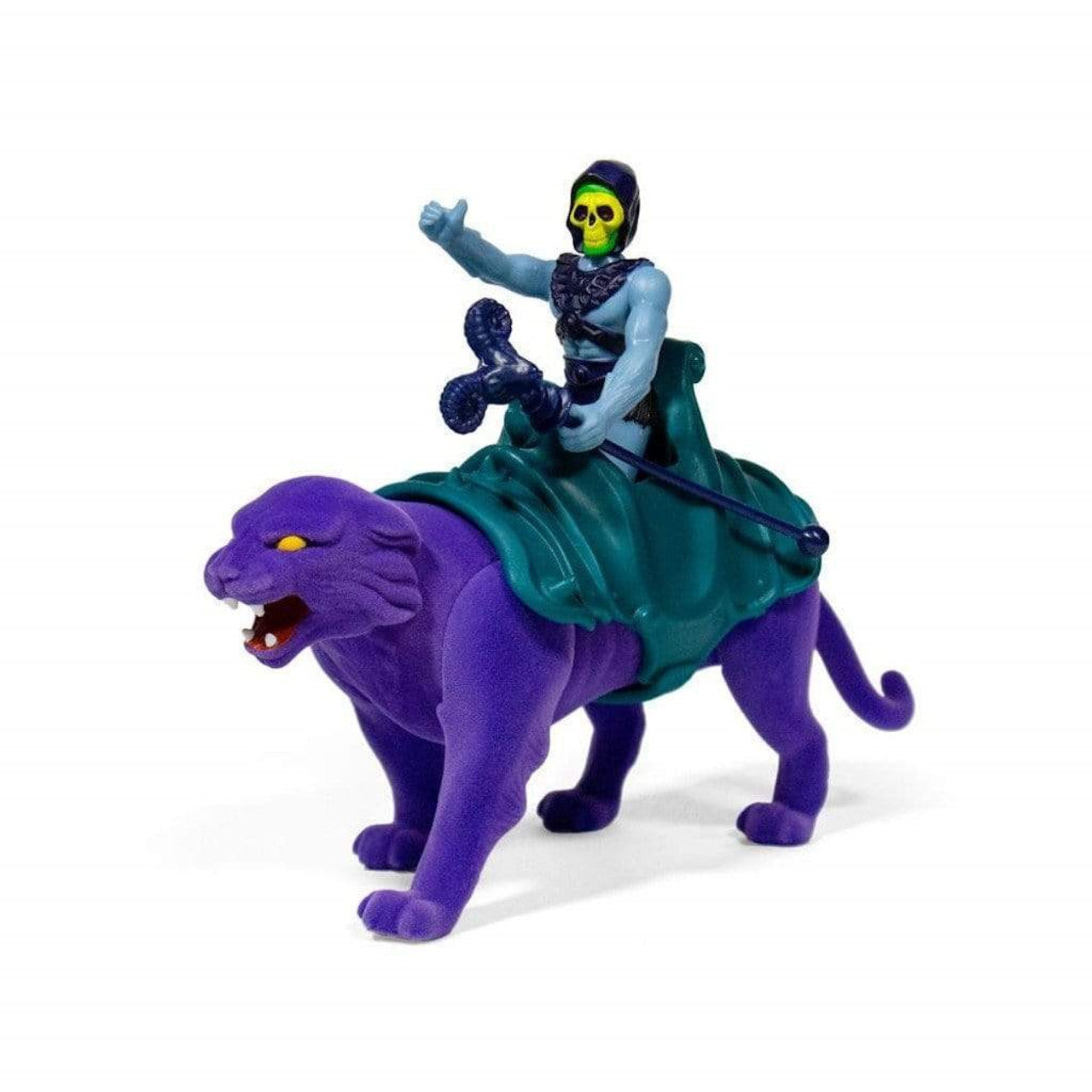 Masters Of The Universe ReAction - Super7 Skeletor & Panthor  Figures