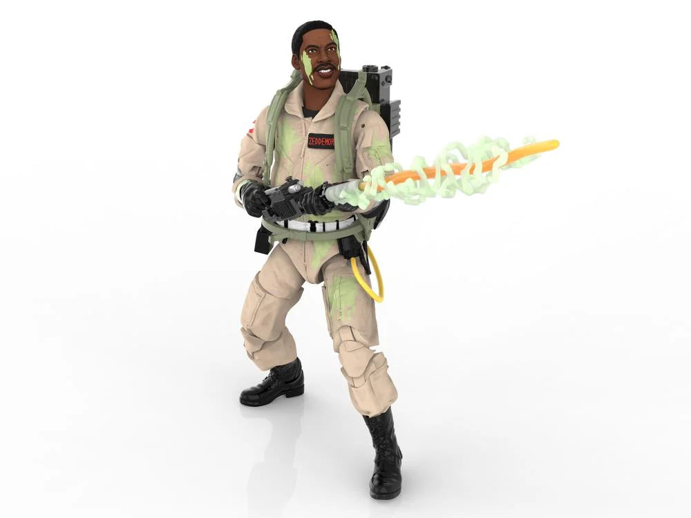 Winston Zeddemore (Slimed) Ghostbusters Plasma Series Hasbro