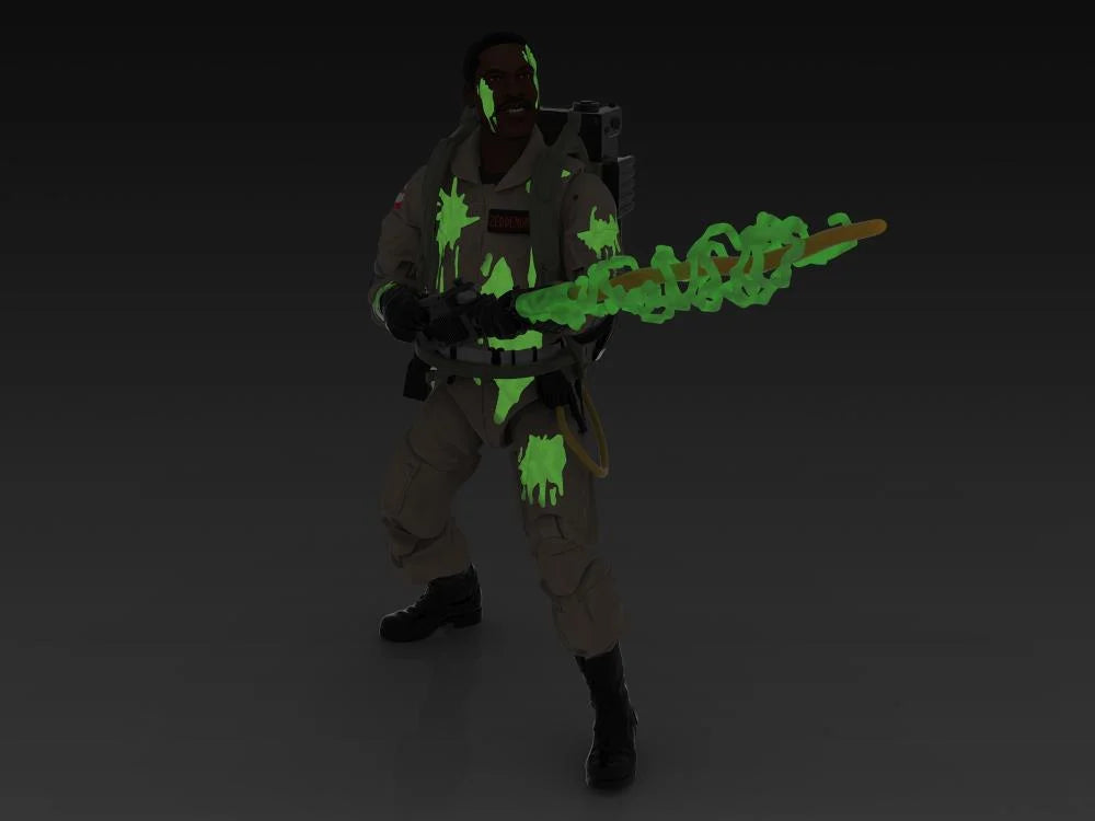 Winston Zeddemore (Slimed) Ghostbusters Plasma Series Hasbro