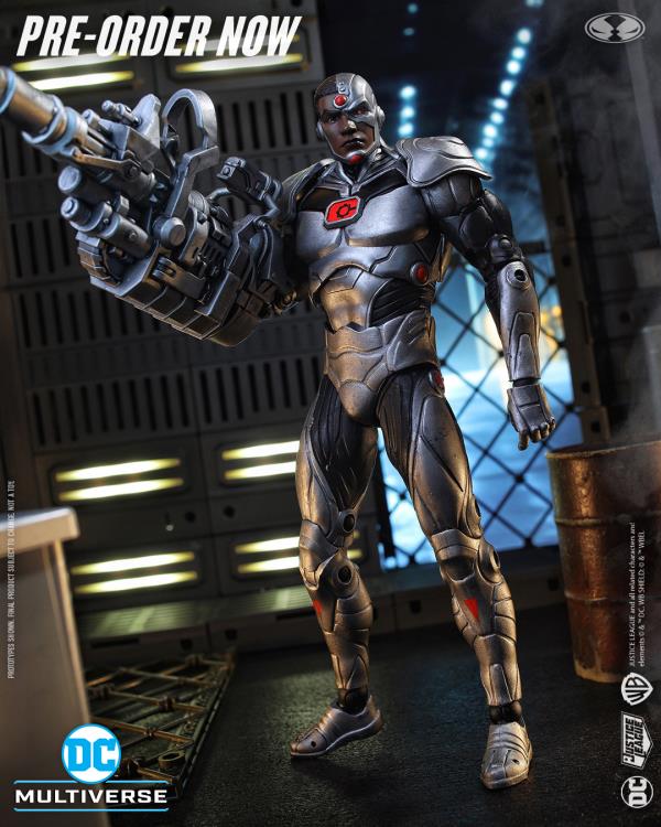 Cyborg Figure DC Rebirth DC Multiverse McFarlane Toys