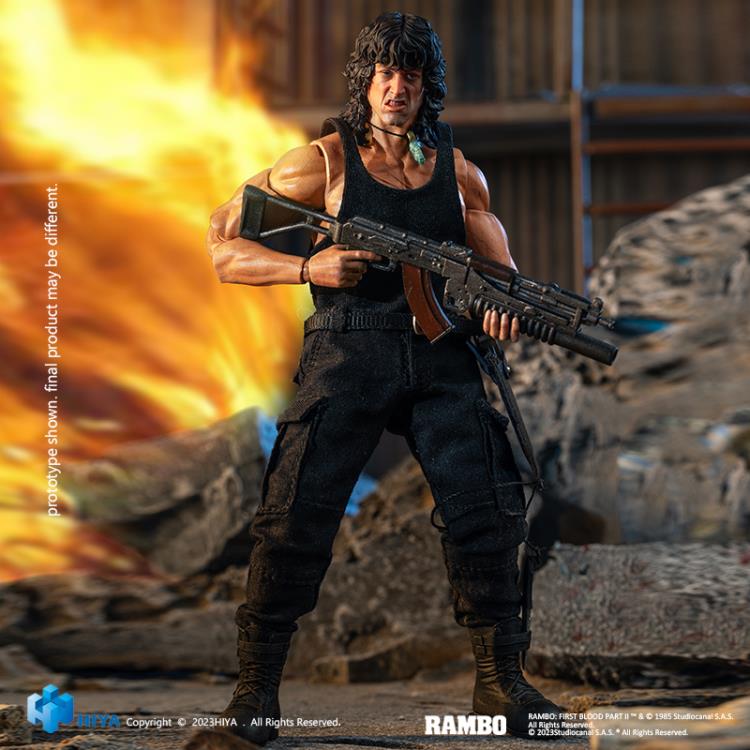 Rambo III Exquisite Super Series - John Rambo 1/12 Scale Action Figure