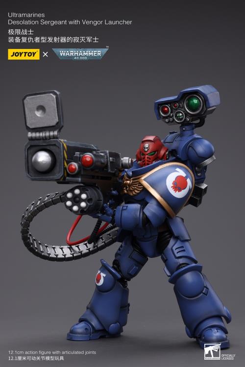 Warhammer 40k - Ultramarines Desolation Sergeant with Vengor Launcher