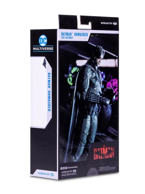 Batman Unmasked Figure The Batman DC Multiverse McFarlane Toys