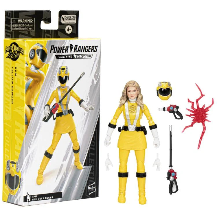 Power Rangers RPM Lightning Collection Yellow Ranger