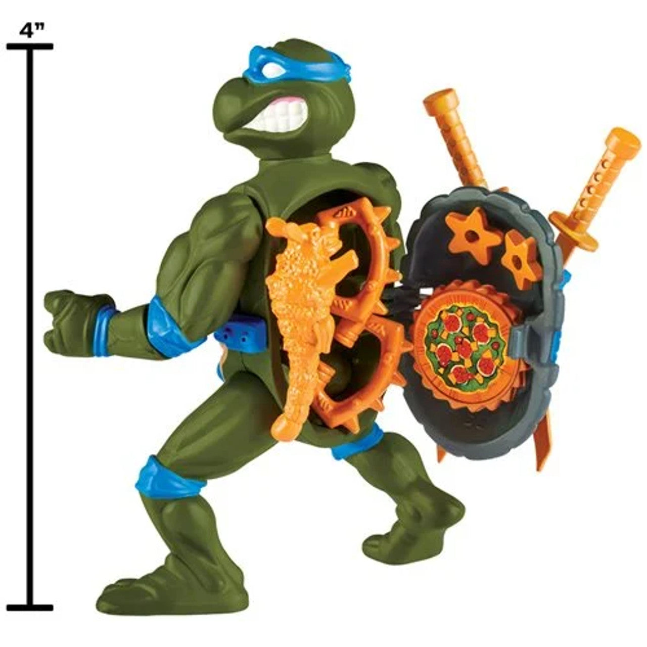 Teenage Mutant Ninja Turtles - Classic Storage Shell (4 Pack) - Action Figures