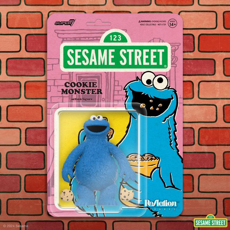 Sesame Street Cookie Monster ReAction Figure