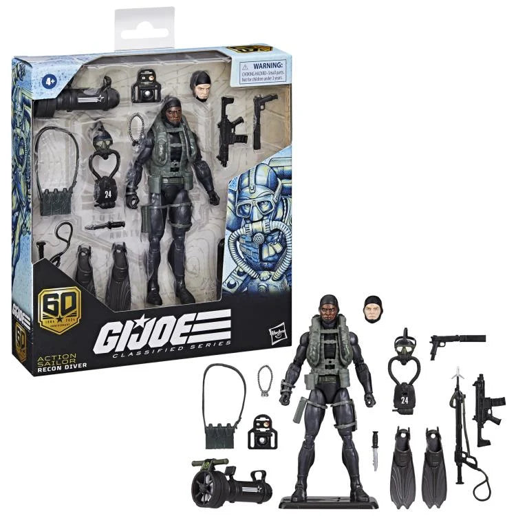 G.I. Joe 60th Anniversary - Classified Series Action Sailor (Recon Diver)