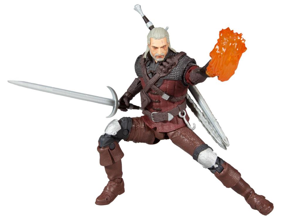 Mcfarlane The Witcher 3: Wild Hunt Geralt of Rivia (Wolf Armor) Action Figure