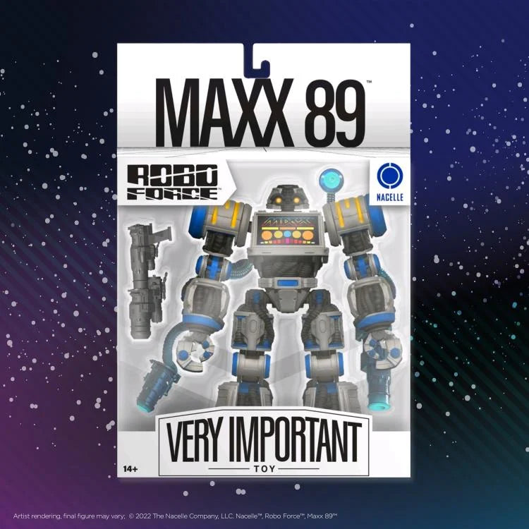 Robo Force - Maxx 89 Figure (Damaged Box)