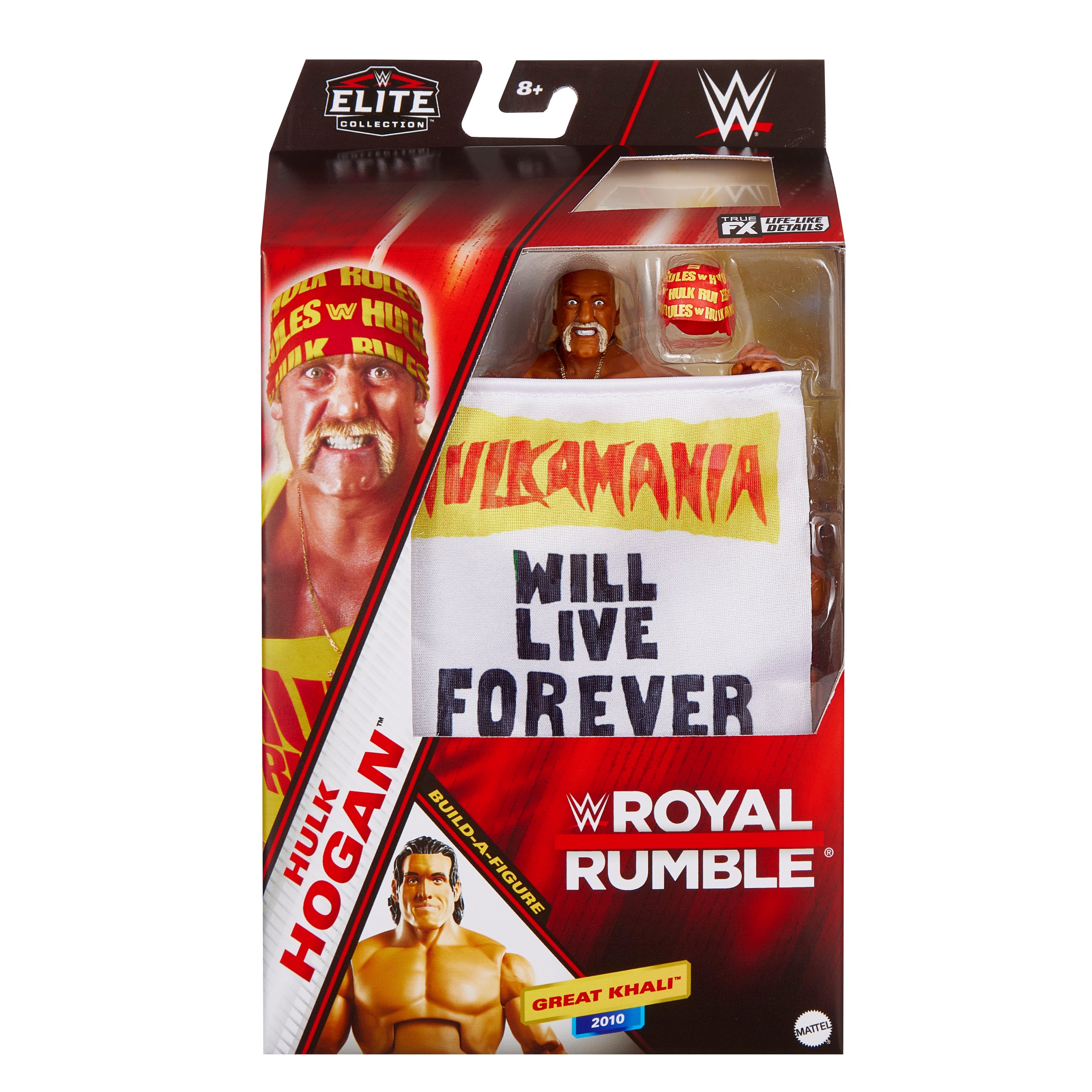 WWE Royal Rumble - Elite Collection Hulk Hogan (Great Khali BAF)